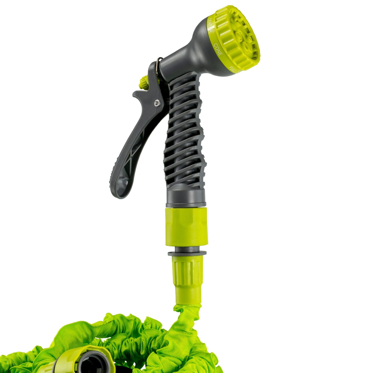 Expanding Trick Hose 10m - 30m Lime Outdoor Watering Kit Outdoor Hose Accessory - SGP Garden Ltd