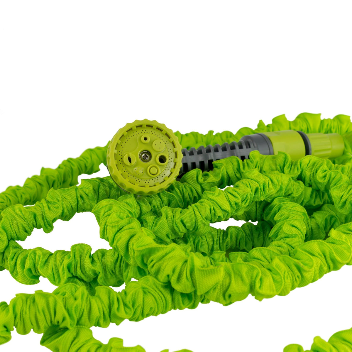 Expanding Trick Hose 7.5m - 22m Lime Outdoor Watering Kit Outdoor Hose Accessory - SGP Garden Ltd