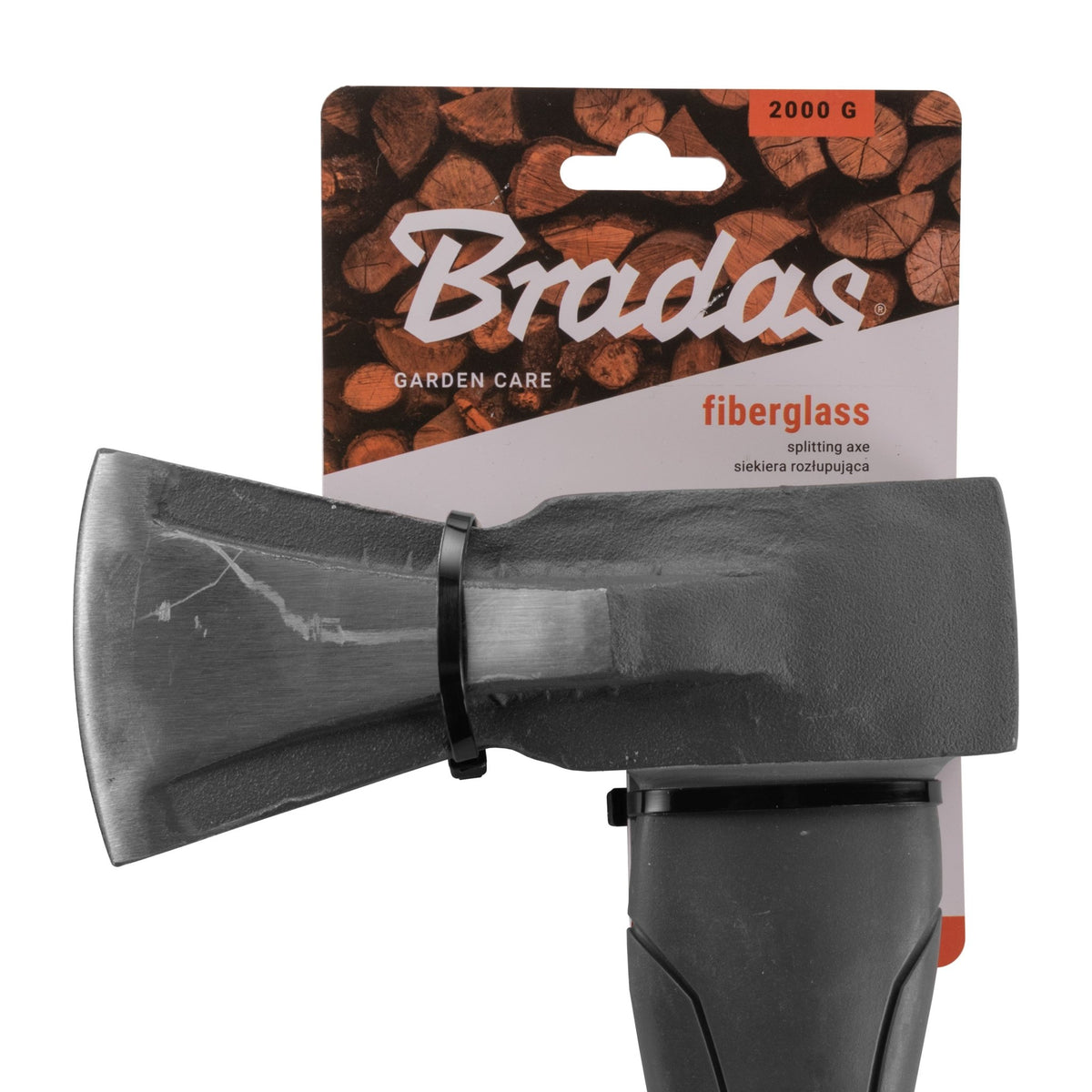 Fiberglass Splitting Axe 2000g DIY Tool Accessory Home and Garden Use - SGP Garden Ltd