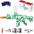 Gel Ball Gun Blaster Set – Includes 80,000 Beads & Protective Gear | Smooth Auto-Fire System | Great Gift for Outdoor Play - SGP Garden Ltd
