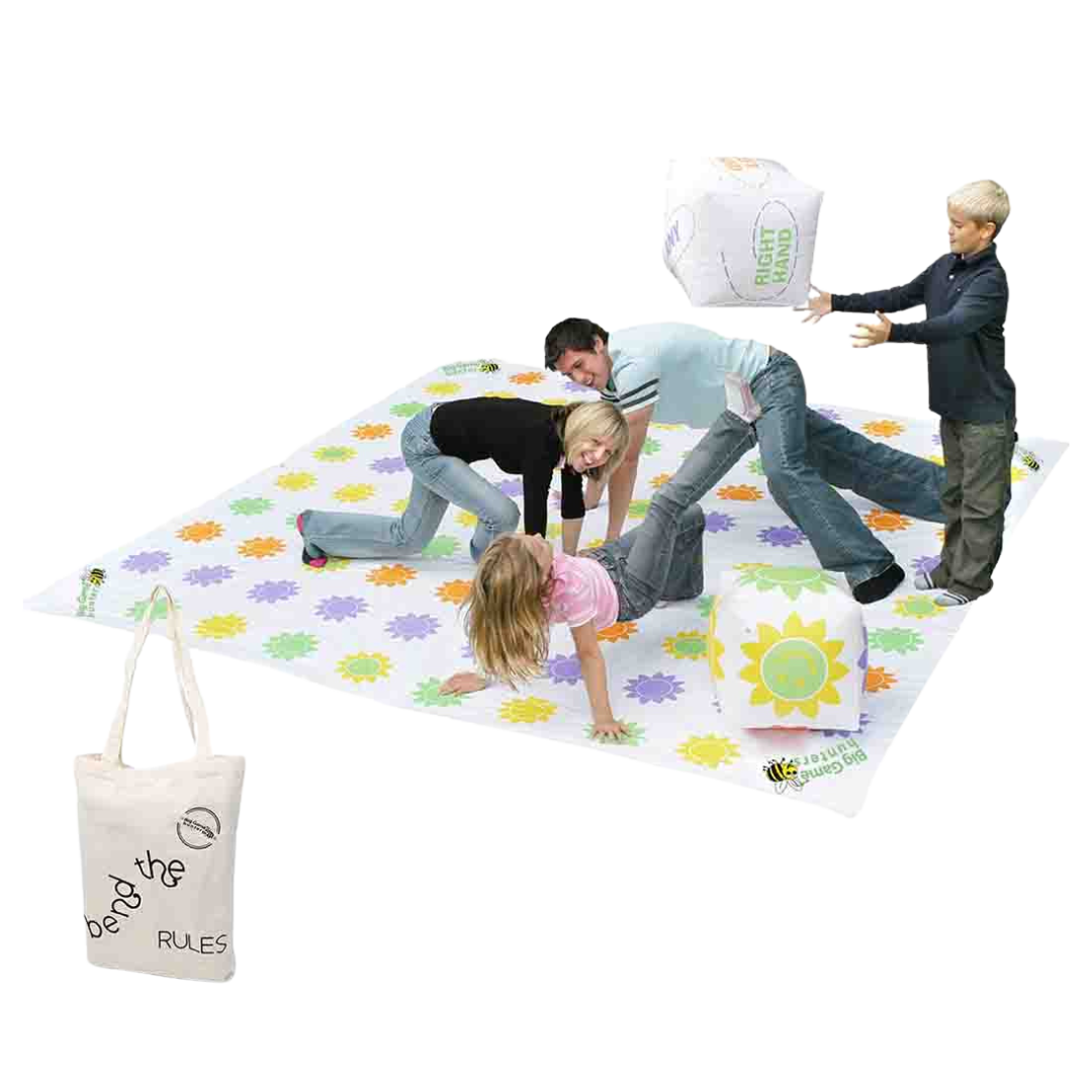Get Knotted - Giant Twister Game with Giant Inflatable Dice - SGP Garden Ltd
