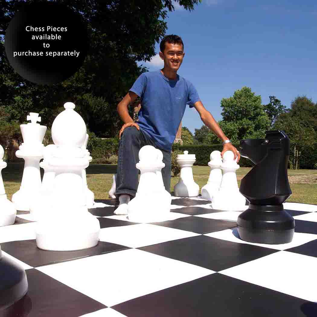 Giant Chess Mat (3m x 3m) - Indoor & Outdoor - SGP Garden Ltd
