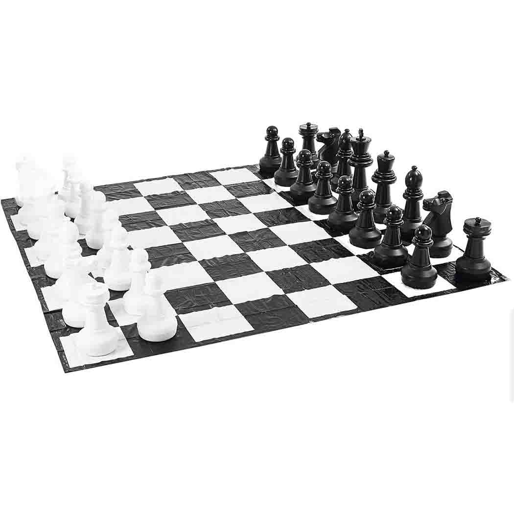 Giant Chess Set - Pieces and Mat Package (3m x 3m) - SGP Garden Ltd