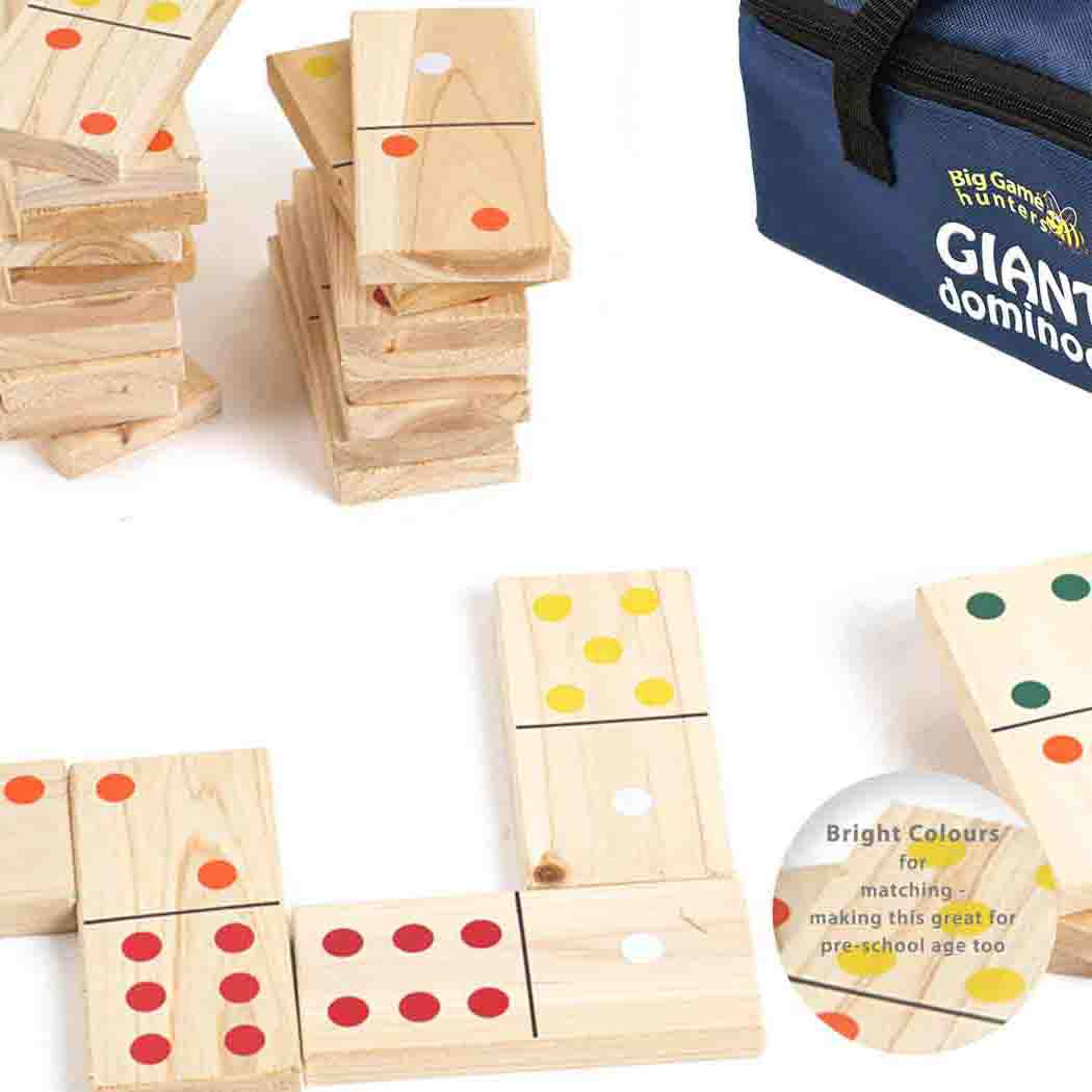 Giant Dominoes Set for Indoor & Outdoor Play - SGP Garden Ltd