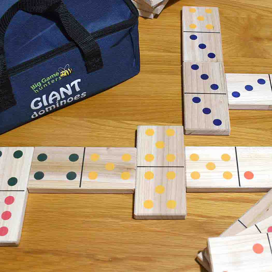 Giant Dominoes Set for Indoor & Outdoor Play - SGP Garden Ltd