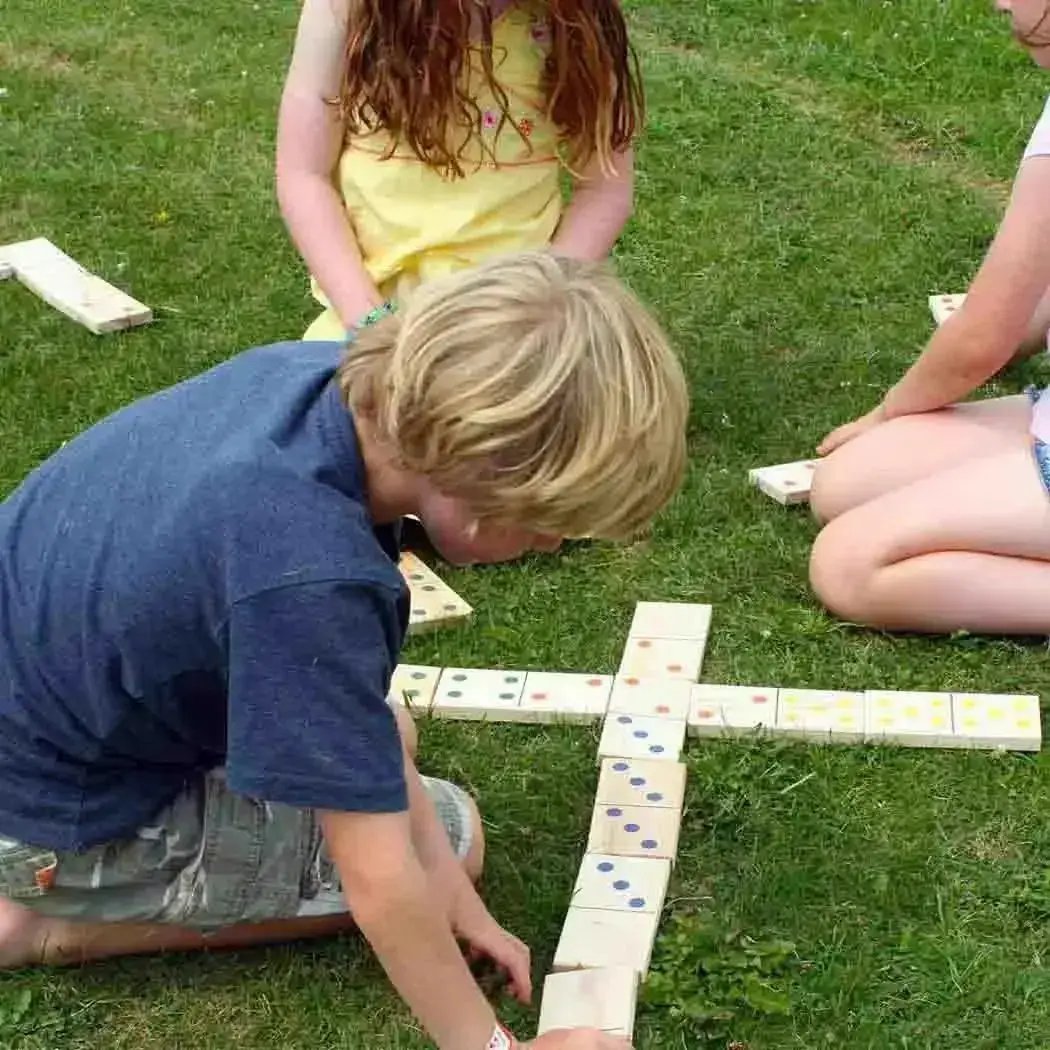 Giant Dominoes Set for Indoor & Outdoor Play - SGP Garden Ltd