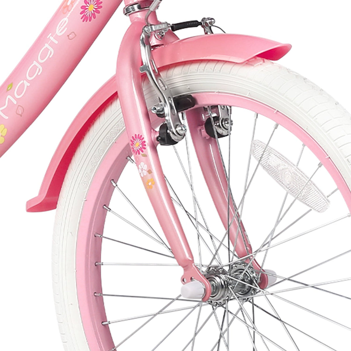 Ride in style with the Glerc 20 Inch Cute Bike! Featuring a rear rack for extra convenience