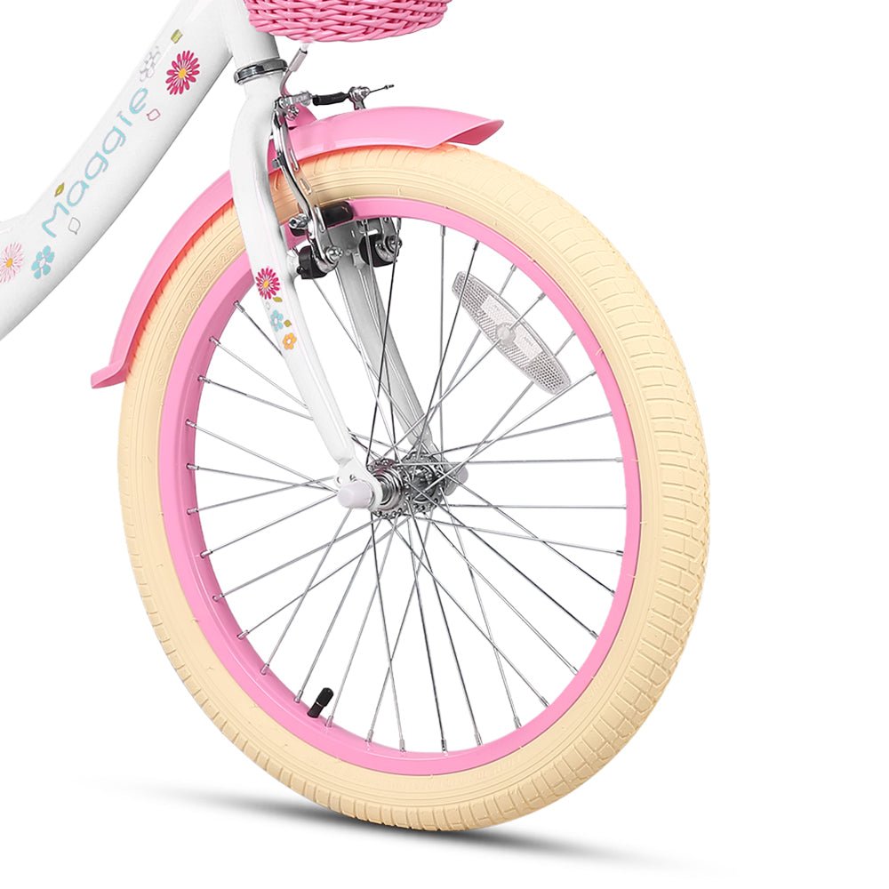 Ride in style with the Glerc 20 Inch Cute Bike! Featuring a rear rack for extra convenience