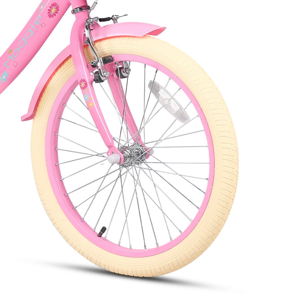 Ride in style with the Glerc 20 Inch Cute Bike! Featuring a rear rack for extra convenience