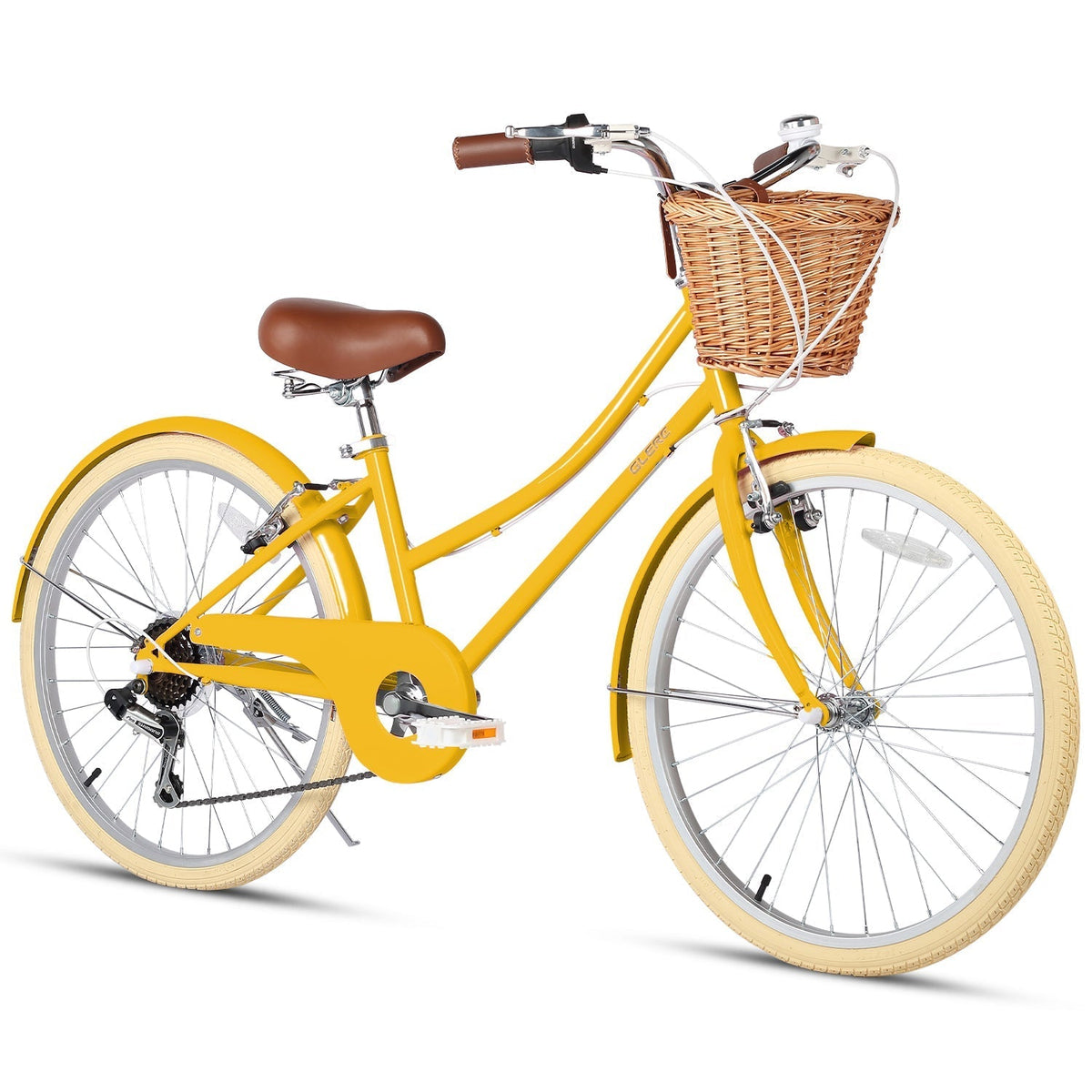 Glerc 24 Inch Beach Cruiser Hybrid Kids Bike - Missy - SGP Garden Ltd