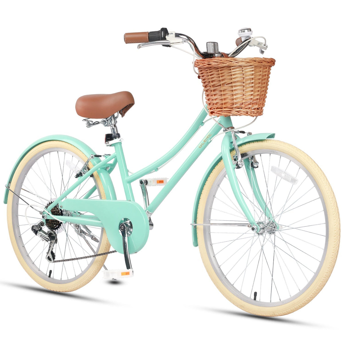 Glerc 24 Inch Beach Cruiser Hybrid Kids Bike - Missy - SGP Garden Ltd