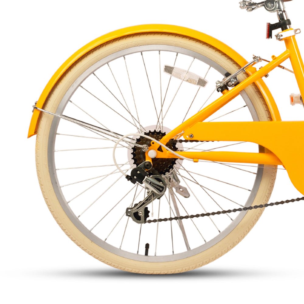 Glerc 24 Inch Beach Cruiser Hybrid Kids Bike - Missy - SGP Garden Ltd