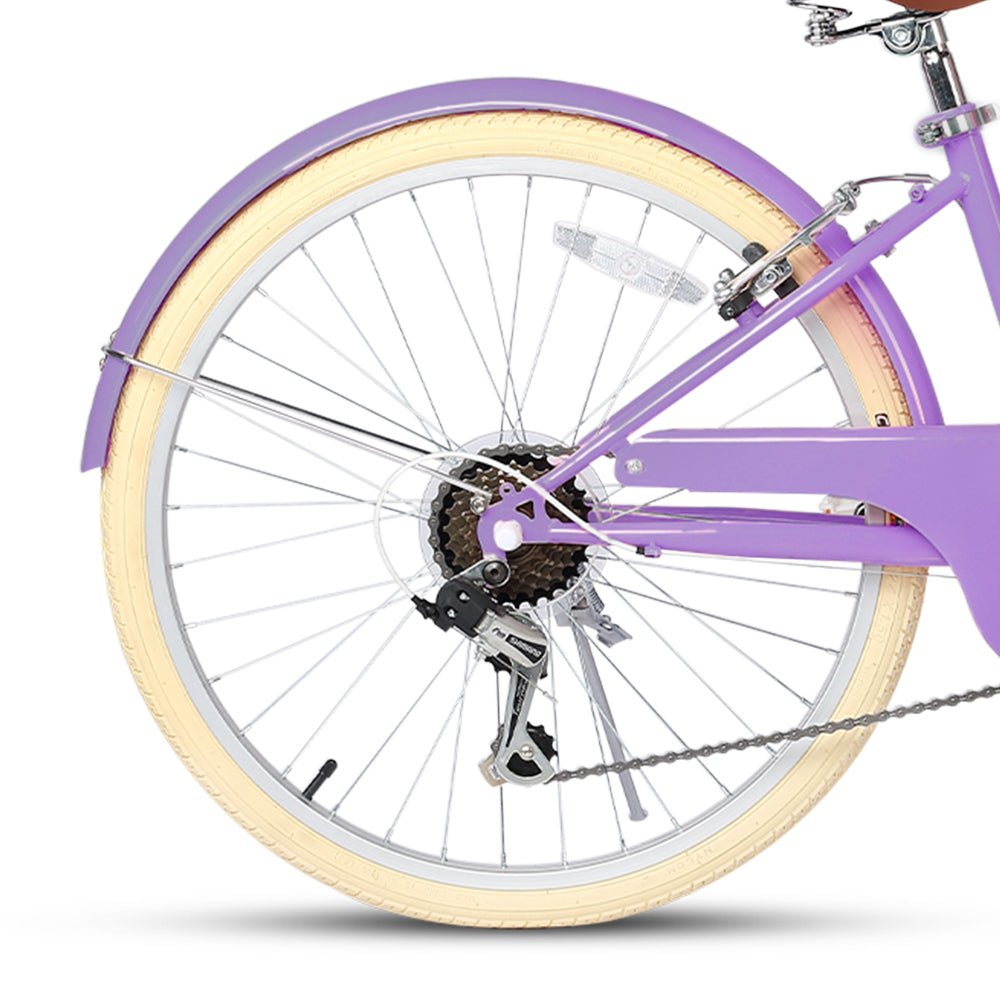 Glerc 26 Inch Beach Cruiser Hybrid Kids Bike - Missy - SGP Garden Ltd