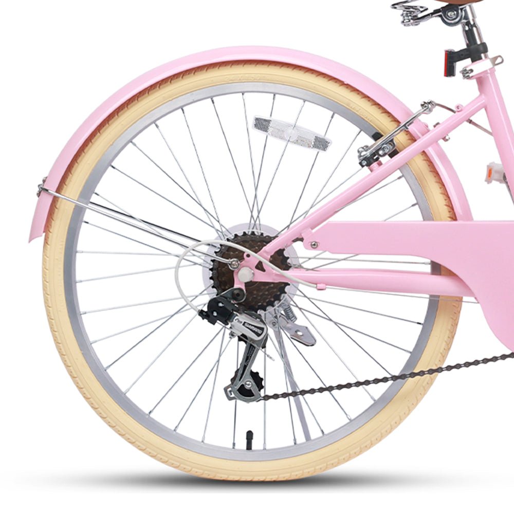 Glerc 26 Inch Beach Cruiser Hybrid Kids Bike - Missy - SGP Garden Ltd