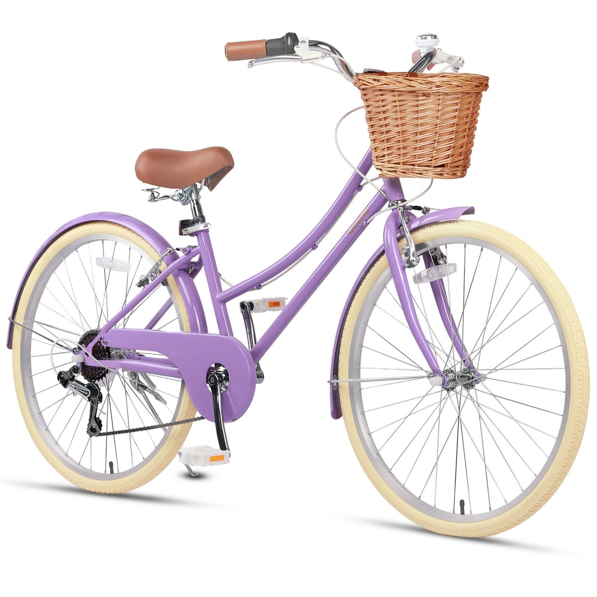 Glerc 26 Inch Beach Cruiser Hybrid Kids Bike - Missy - SGP Garden Ltd