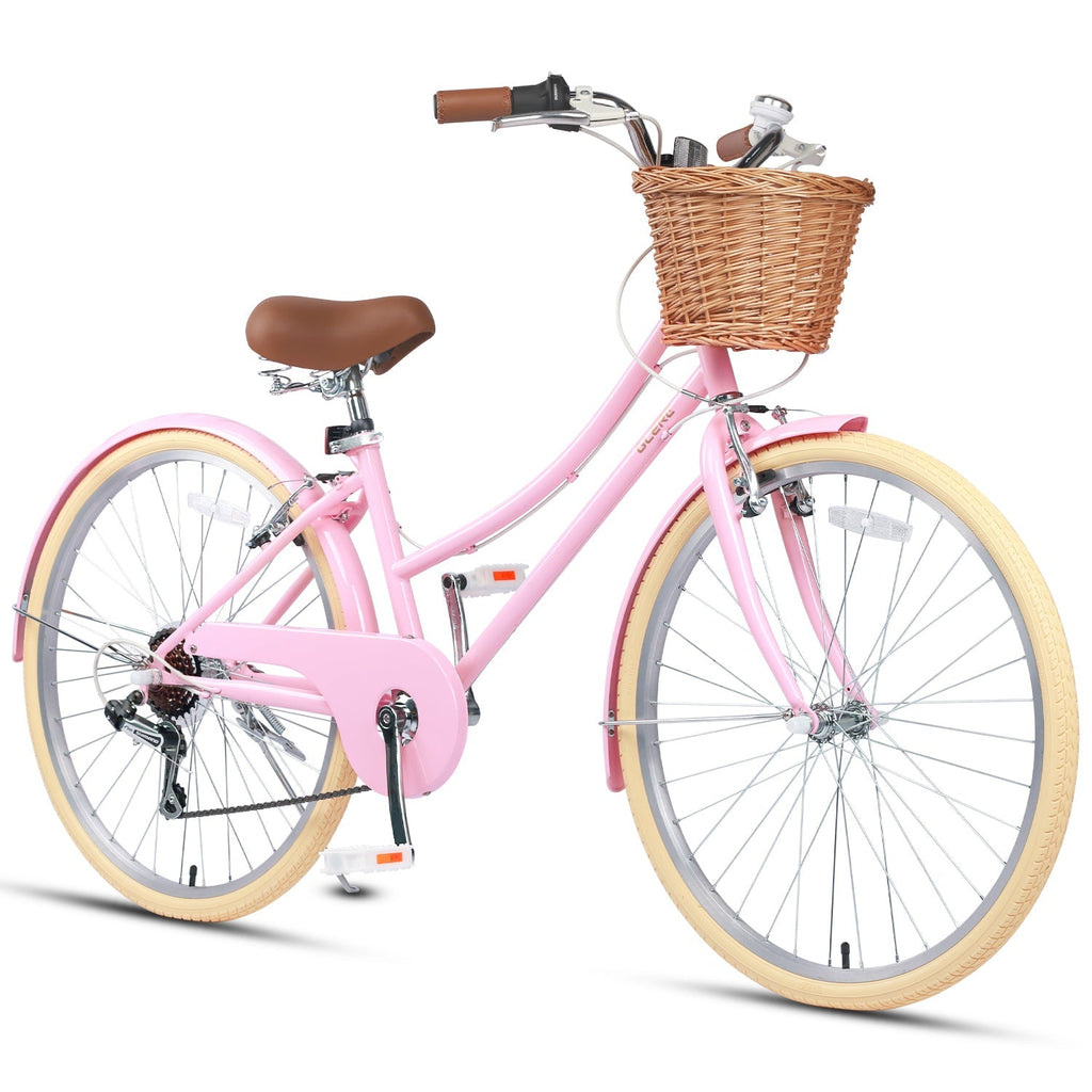 Glerc 26 Inch Beach Cruiser Hybrid Kids Bike - Missy - SGP Garden Ltd