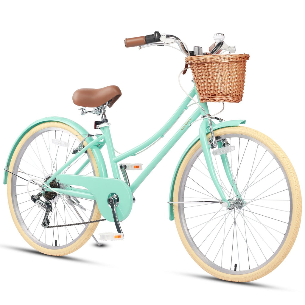Glerc 26 Inch Beach Cruiser Hybrid Kids Bike - Missy - SGP Garden Ltd