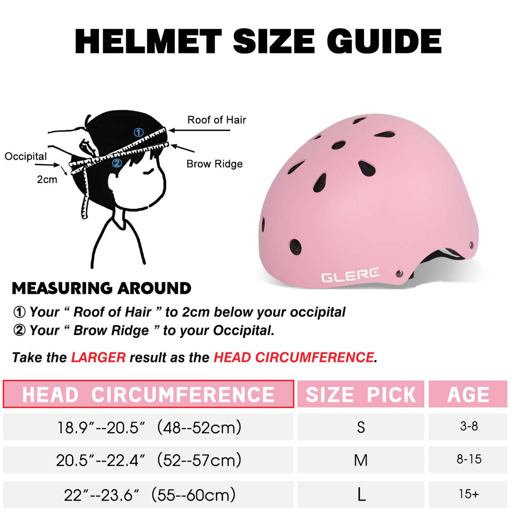 Protect your child with the stylish Glerc Kids Bike Helmet!