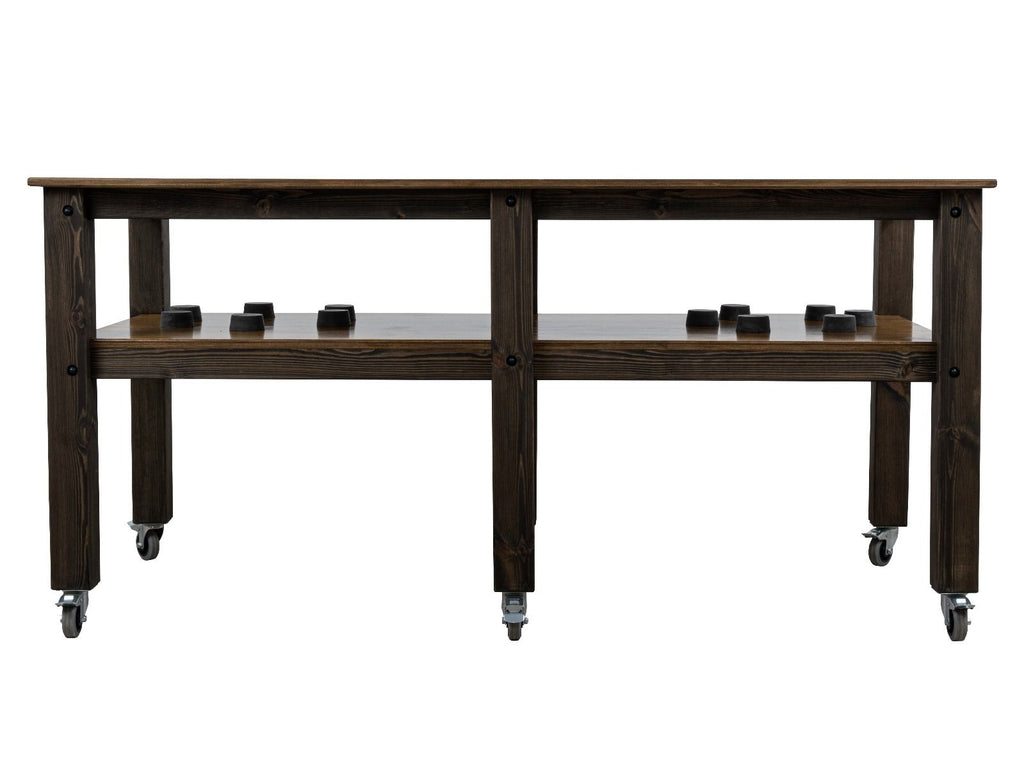 "Grill Table Fits All" BBQ Kitchen Space for Dual Kamado Ceramic Smokers - SGP Garden Ltd