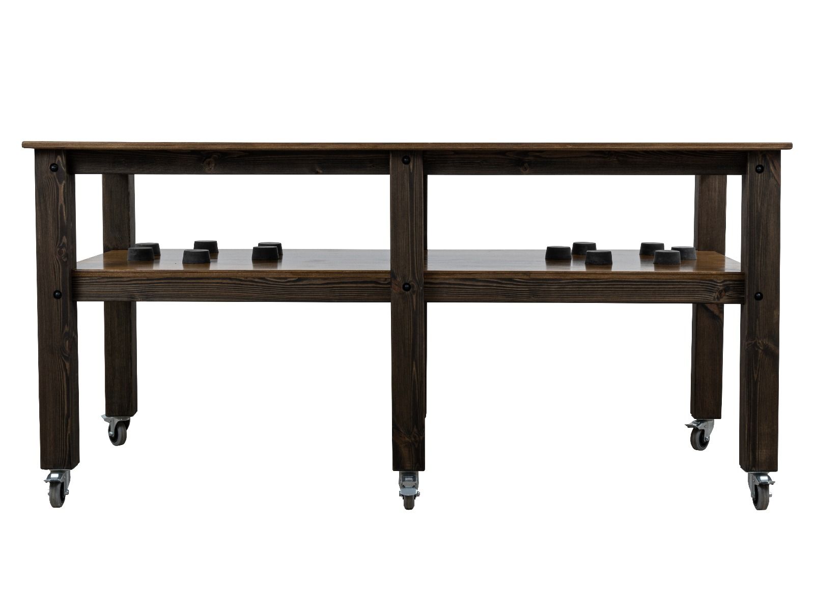 "Grill Table Fits All" BBQ Kitchen Space for Dual Kamado Ceramic Smokers - SGP Garden Ltd