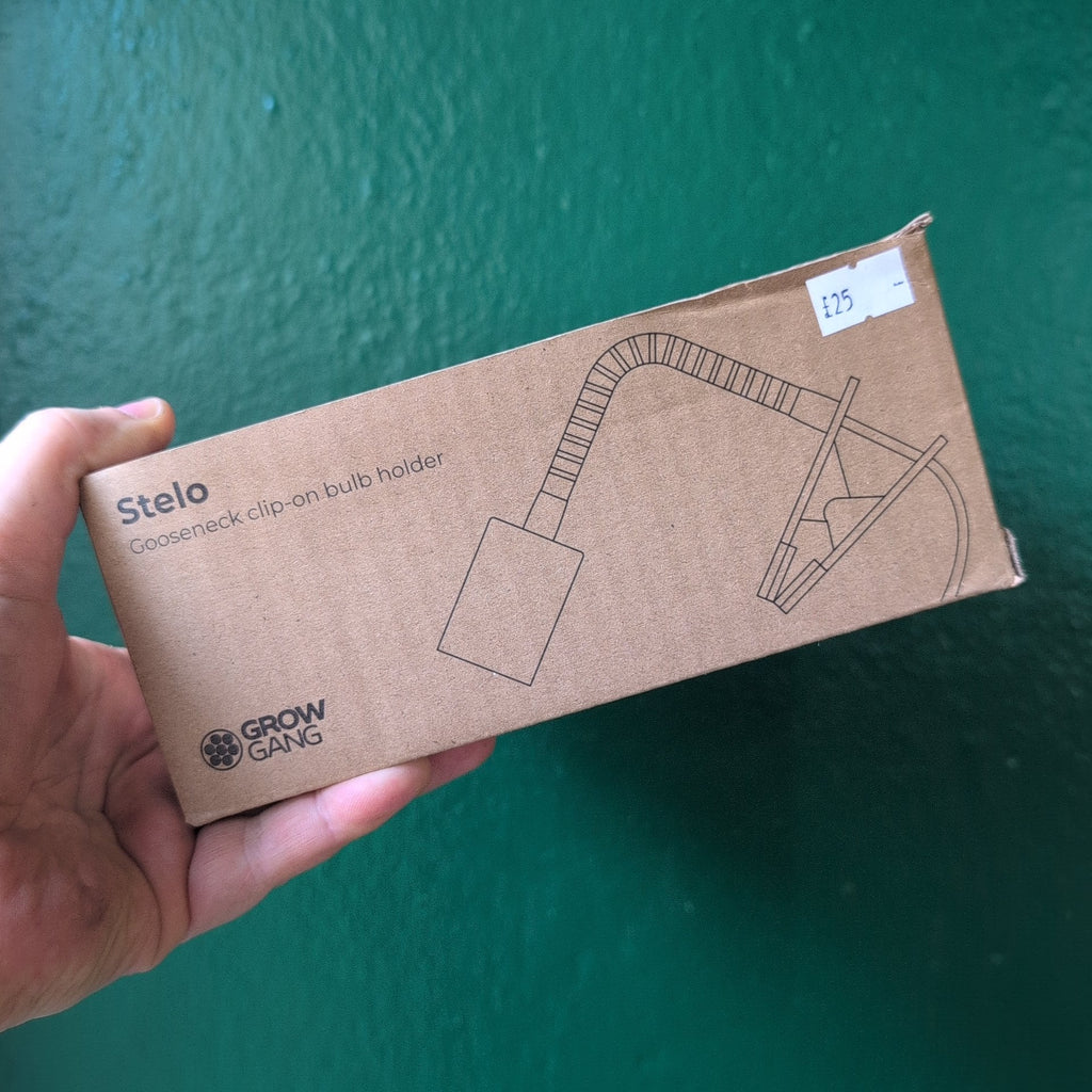 Grow Gang - Stelo Gooseneck Clip-On Bulb Holder - SGP Garden Ltd