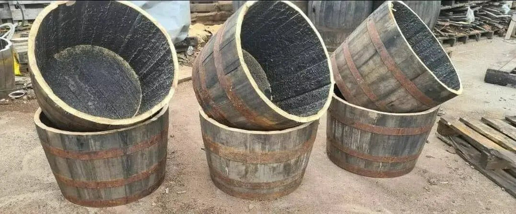 Half Whisky Barrel Planter - SGP Garden Ltd