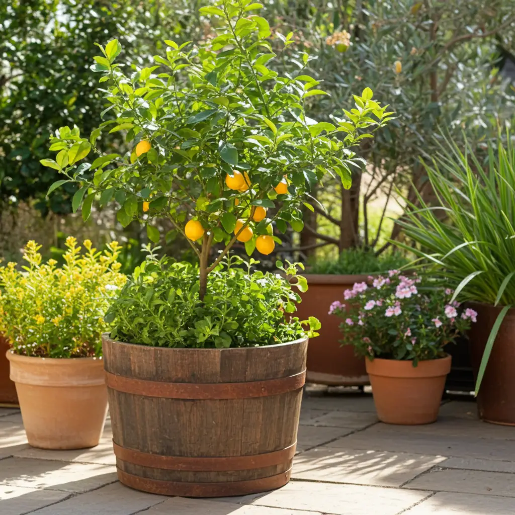 Half Whisky Barrel Planter - SGP Garden Ltd