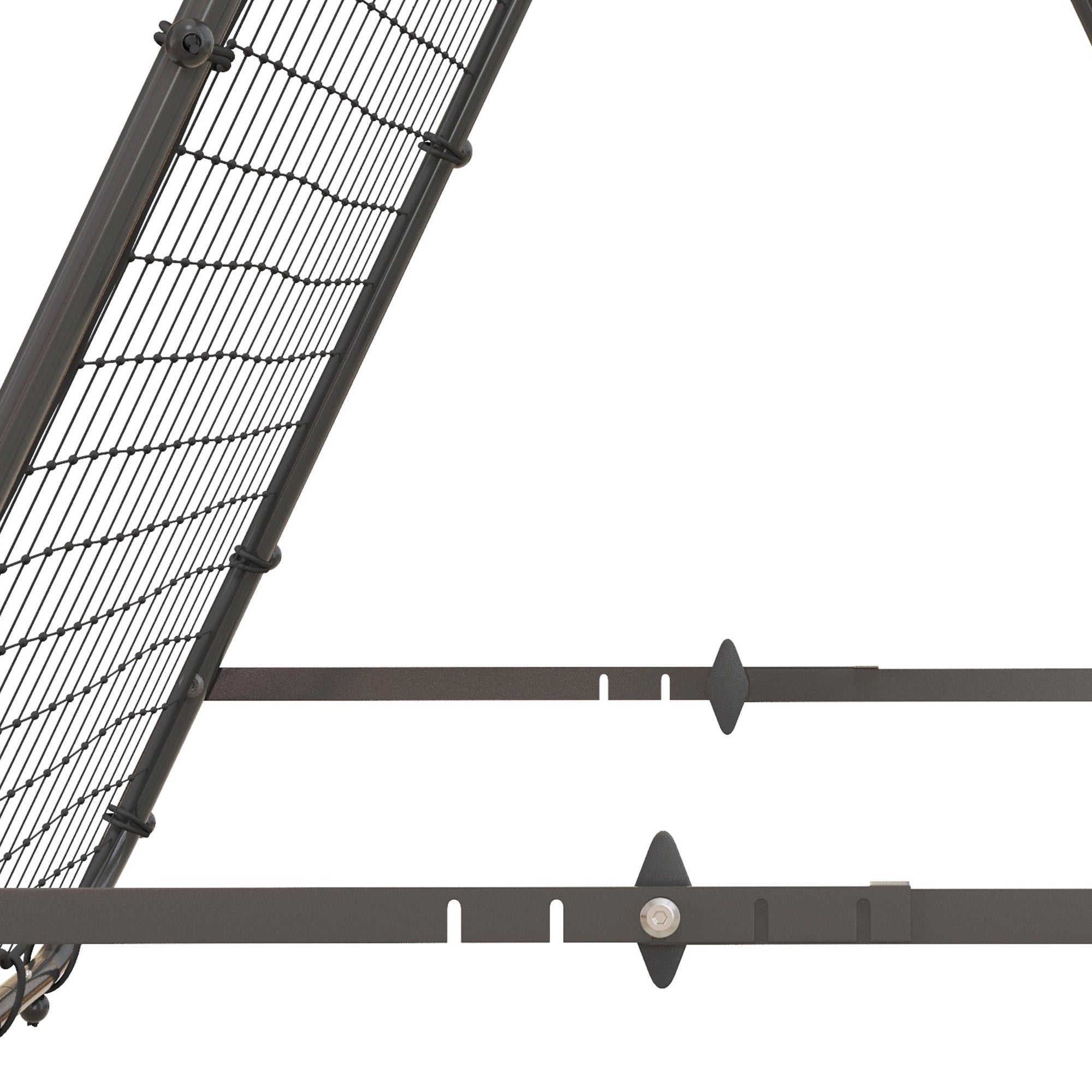 HOMCOM Double Sided Football Rebounder Net, Football Rebound Goal with Five Adjustable Angles, Black - SGP Garden Ltd