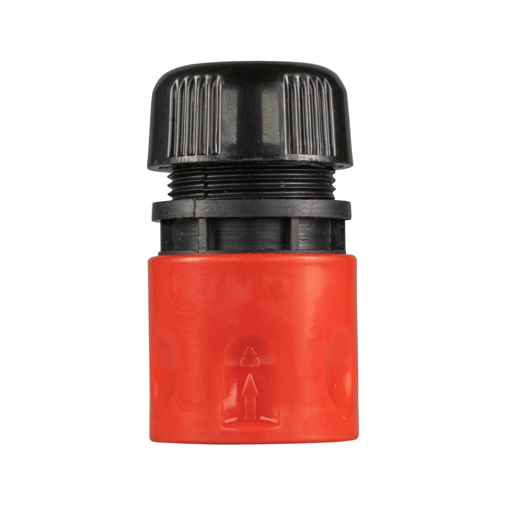 Hose Connectors Set With Nozzle Red Black Outdoor Watering Kit Hose Pipe Fitting - SGP Garden Ltd