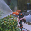 Hose Gun Water Sprayer Adjustable Black Orange Garden Hose Pipe Garden Watering - SGP Garden Ltd