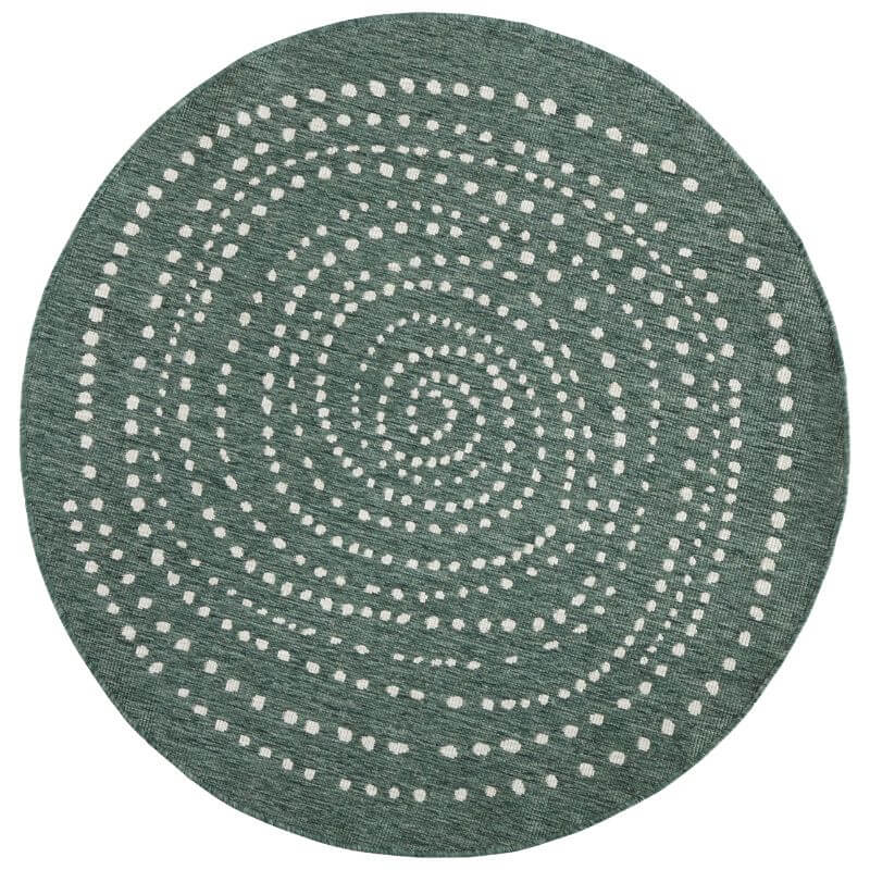 Indoor Outdoor Bali Reversible Round Rug - SGP Garden Ltd