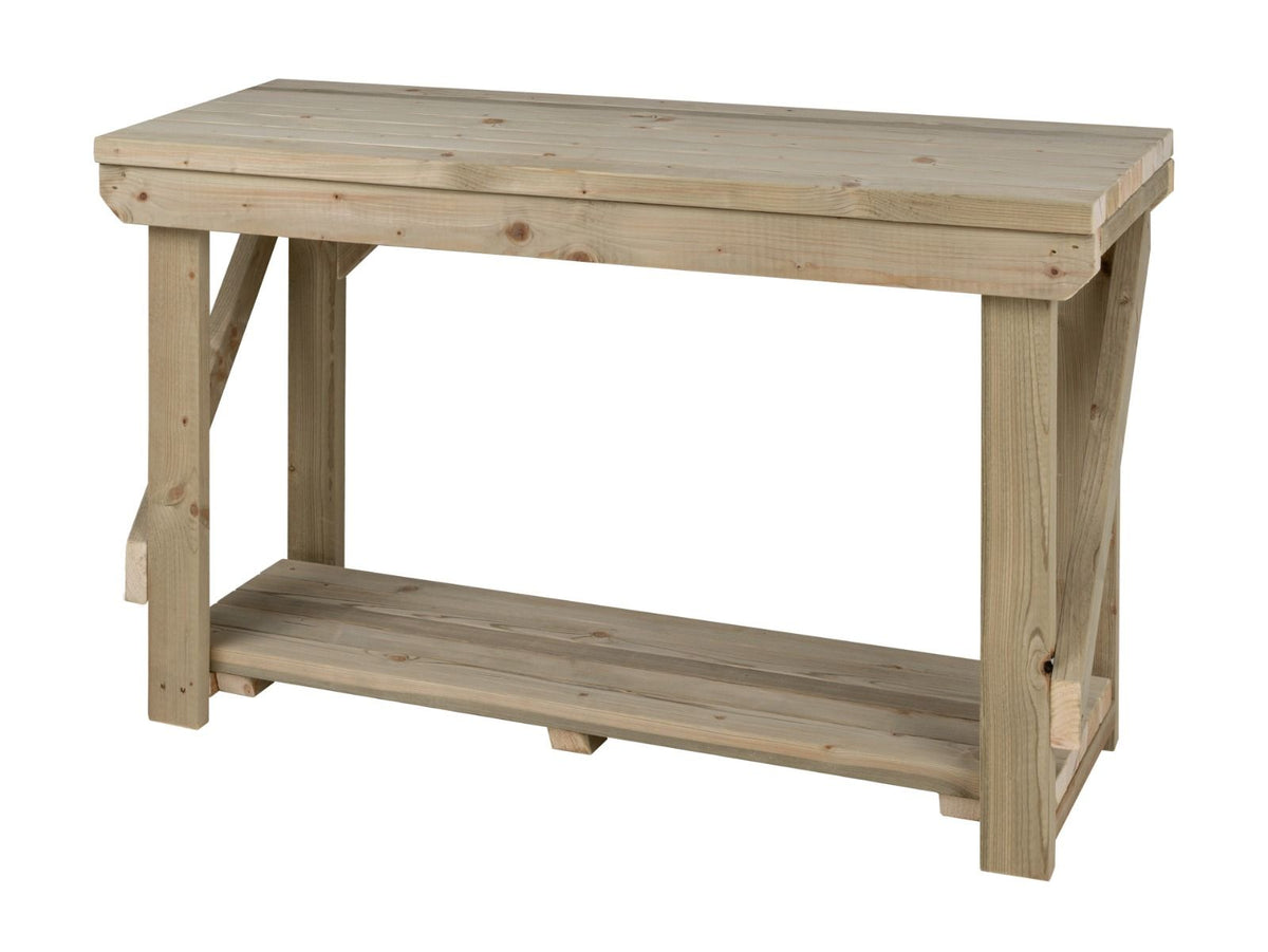 Indoor/outdoor workbench, pressure treated bench - SGP Garden Ltd