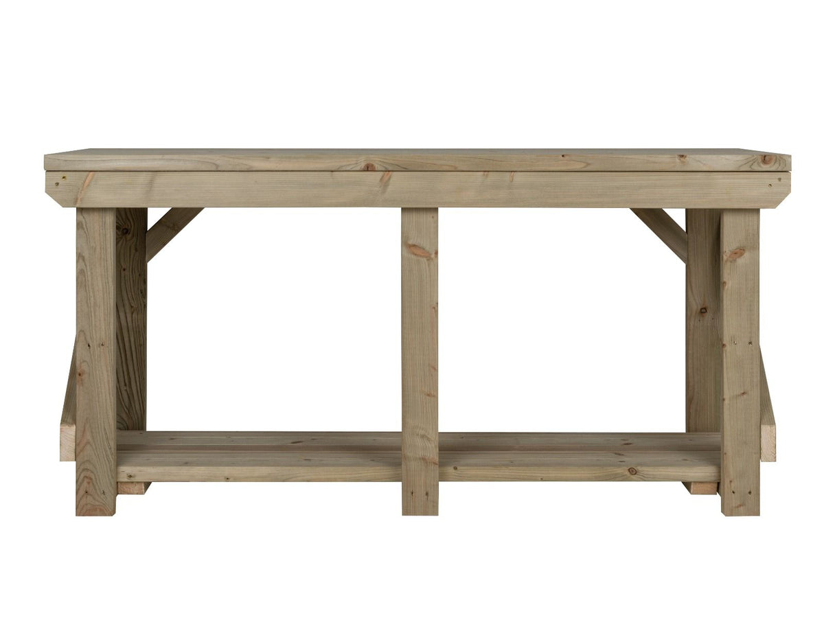 Indoor/outdoor workbench, pressure treated bench - SGP Garden Ltd