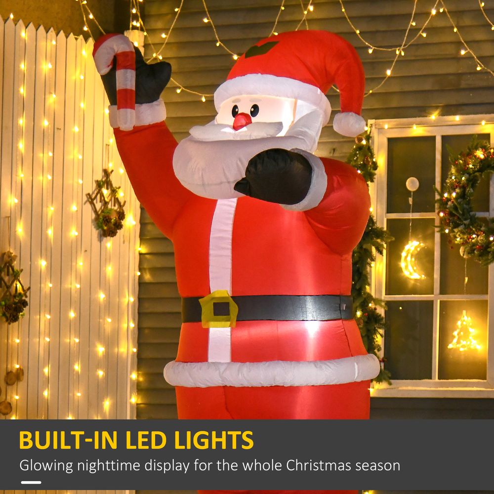 Inflatable Christmas Santa Claus Air Blown Decoration Yard - SGP Garden Ltd