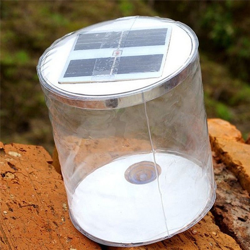 Inflatable Solar Light LED Solar Powered Foldable Light Outdoor Garden Yard Emergency Solar Road Lamp - SGP Garden Ltd