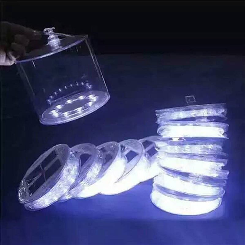 Inflatable Solar Light LED Solar Powered Foldable Light Outdoor Garden Yard Emergency Solar Road Lamp - SGP Garden Ltd