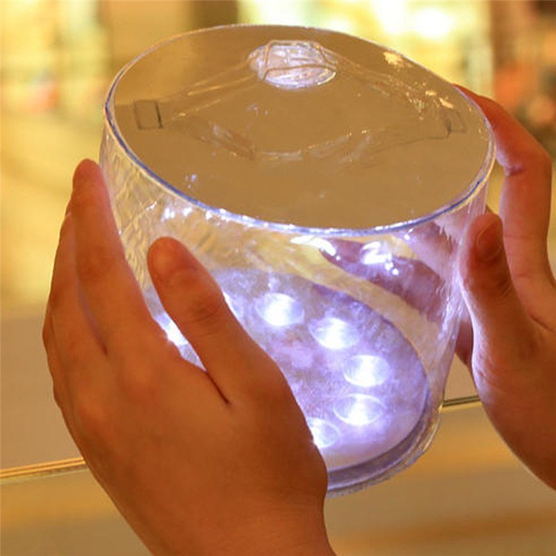 Inflatable Solar Light LED Solar Powered Foldable Light Outdoor Garden Yard Emergency Solar Road Lamp - SGP Garden Ltd