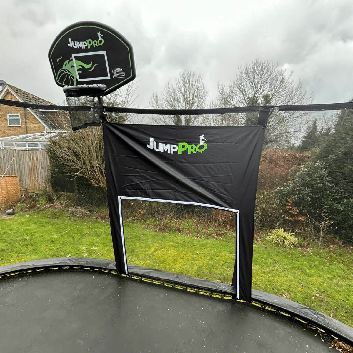 JumpPRO Trampoline Goal (Medium) - The Only Trampoline Football Goal in the World! - SGP Garden Ltd