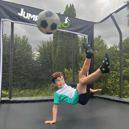 JumpPRO Trampoline Goal (Medium) - The Only Trampoline Football Goal in the World! - SGP Garden Ltd