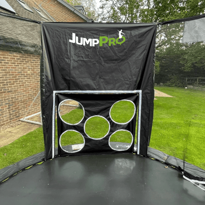 JumpPRO Trampoline Goal (Medium) - The Only Trampoline Football Goal in the World! - SGP Garden Ltd