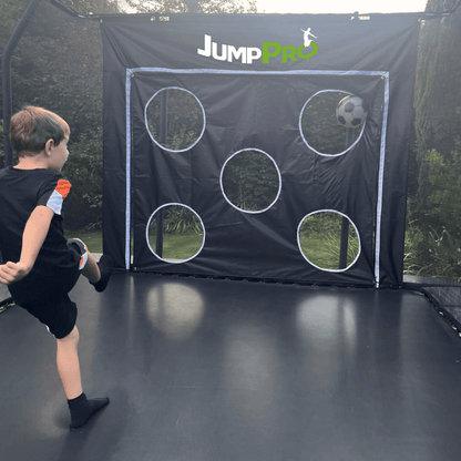 JumpPRO Trampoline Goal (Small) - The Only Trampoline Football Goal in the World! - SGP Garden Ltd