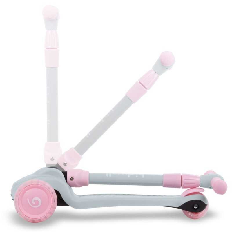 Kidwell JAX Folding 3-Wheel Scooter with LED Light-Up Wheels – Kids Ages 3+ (2 Colours) - SGP Garden Ltd