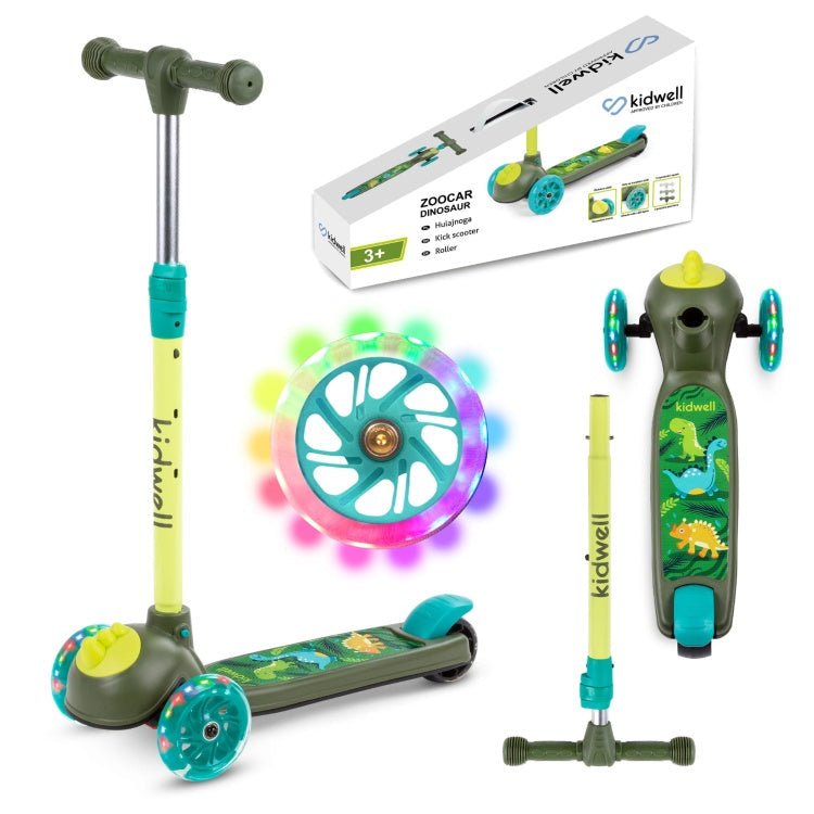 Kidwell ZOOCAR Deer 3-Wheel Balance Scooter with LED Light-Up Wheels – Kids Ages 3+ - SGP Garden Ltd