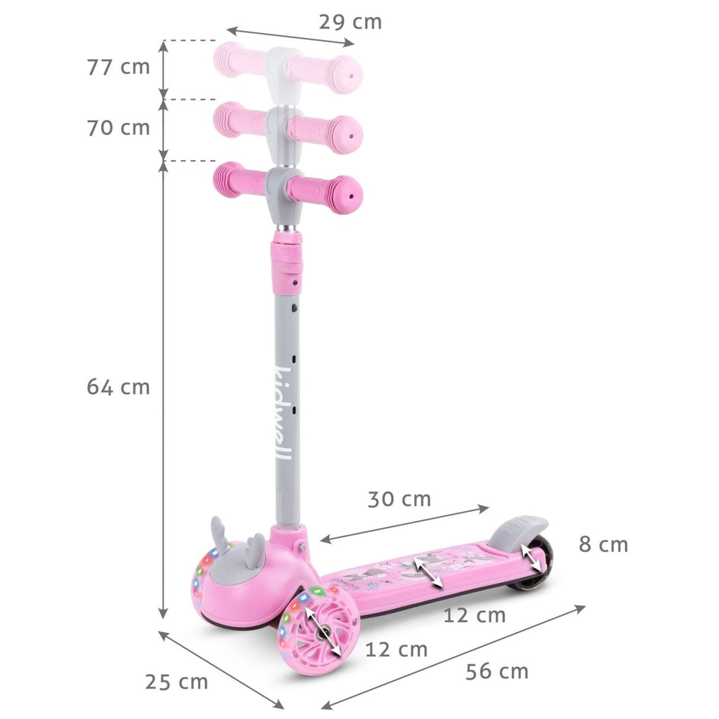 Kidwell ZOOCAR Deer 3-Wheel Balance Scooter with LED Light-Up Wheels – Kids Ages 3+ - SGP Garden Ltd