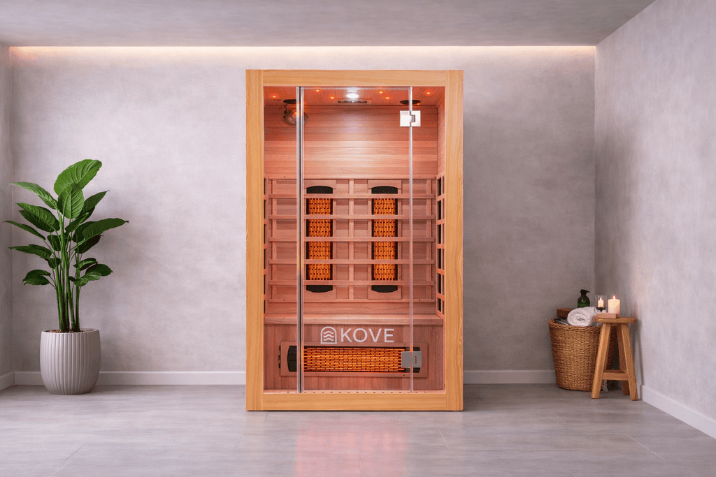 KOVE Full Spectrum Infrared Sauna – 2 Person - SGP Garden Ltd