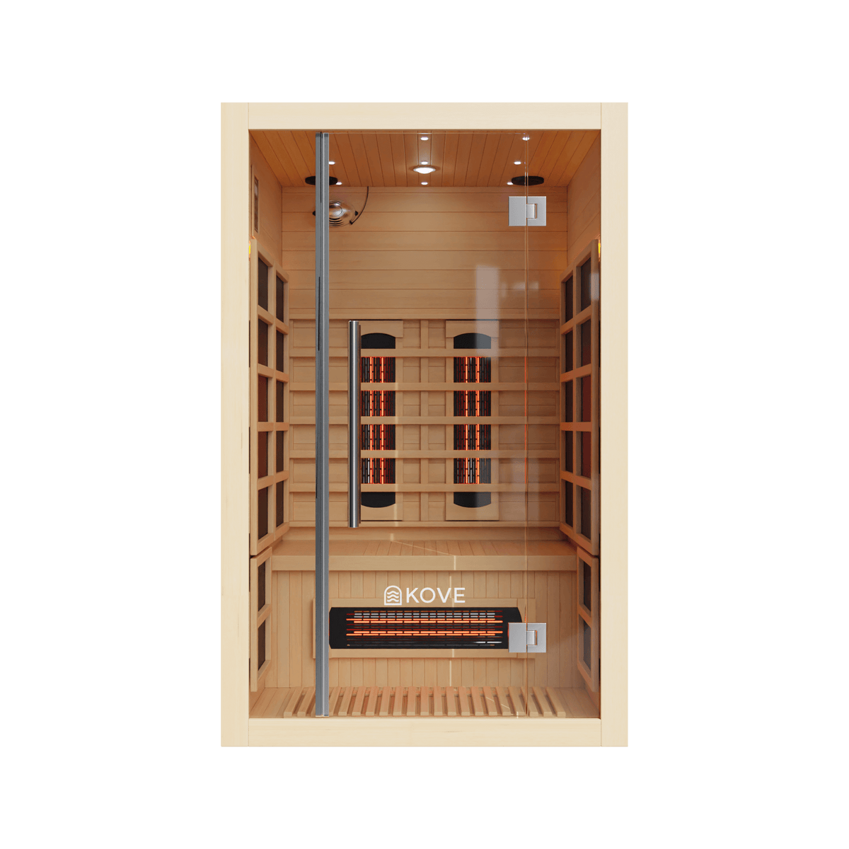 KOVE Full Spectrum Infrared Sauna – 2 Person - SGP Garden Ltd