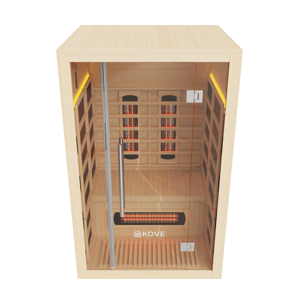 KOVE Full Spectrum Infrared Sauna – 2 Person - SGP Garden Ltd
