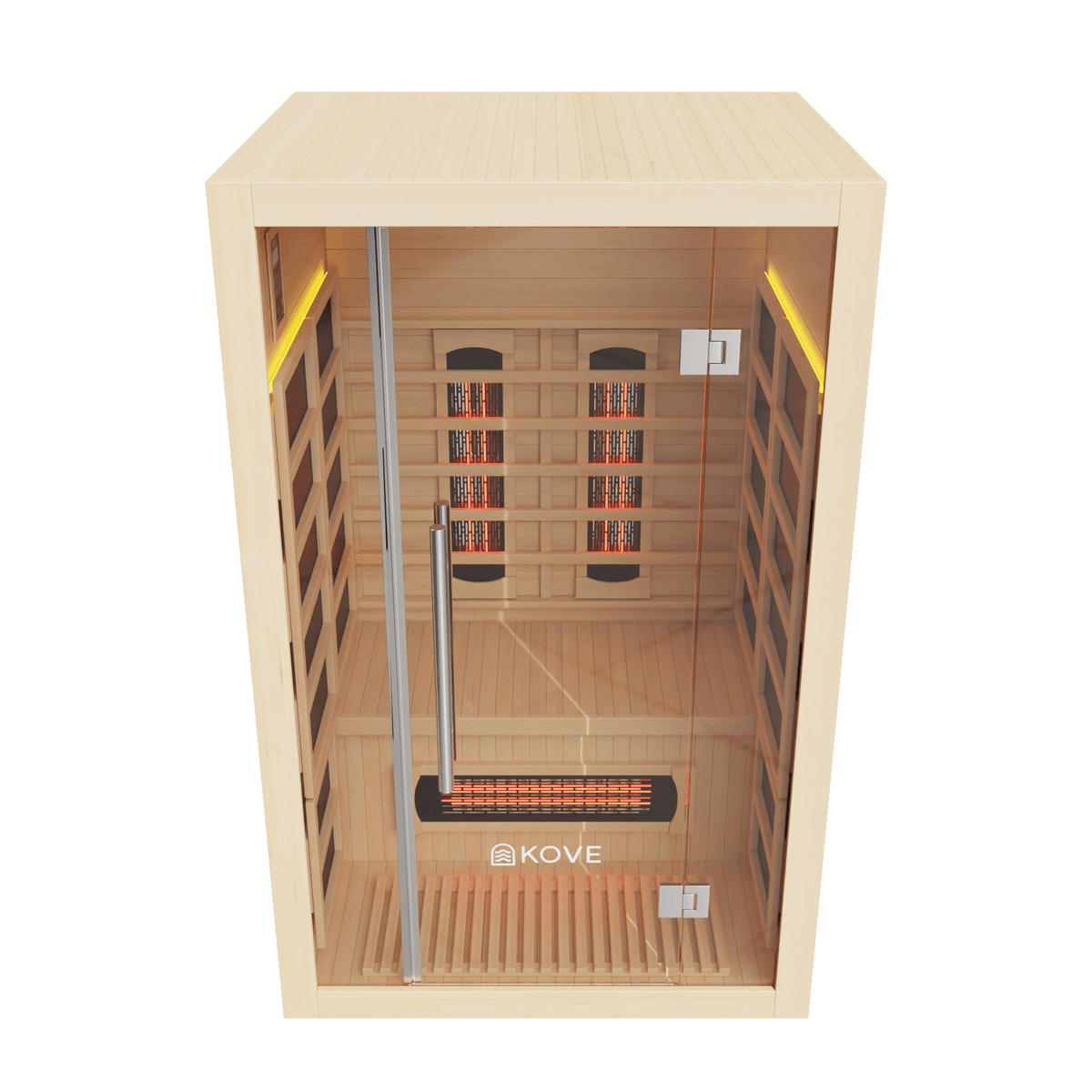 KOVE Full Spectrum Infrared Sauna – 2 Person - SGP Garden Ltd