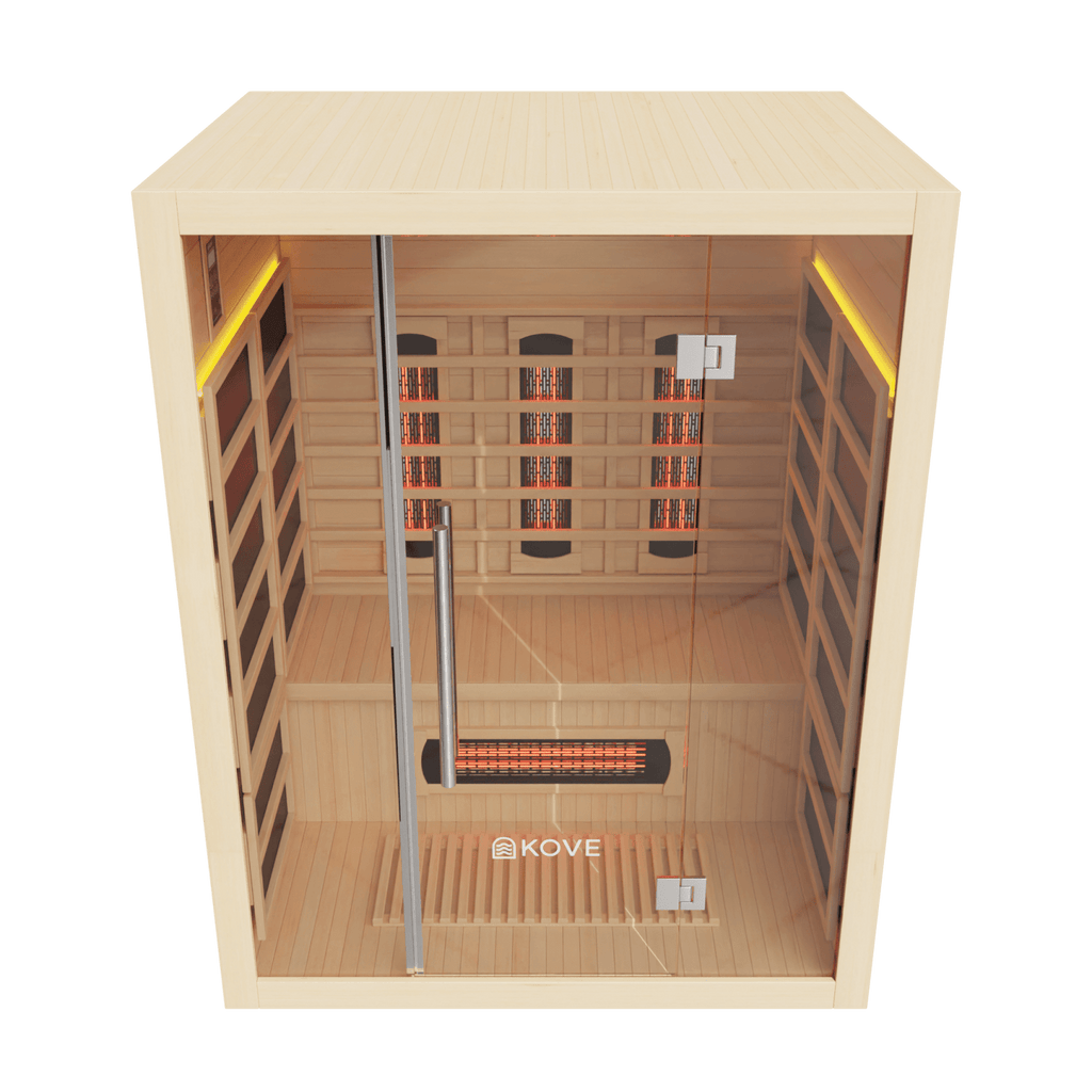 KOVE Full Spectrum Infrared Sauna – 3 Person - SGP Garden Ltd