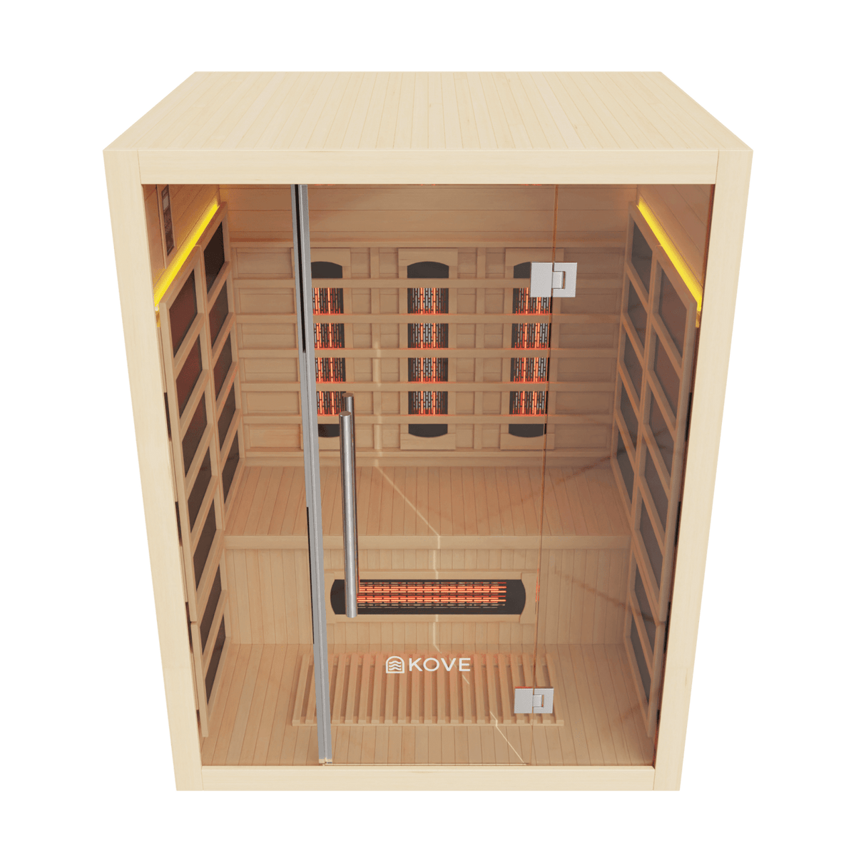KOVE Full Spectrum Infrared Sauna – 3 Person - SGP Garden Ltd